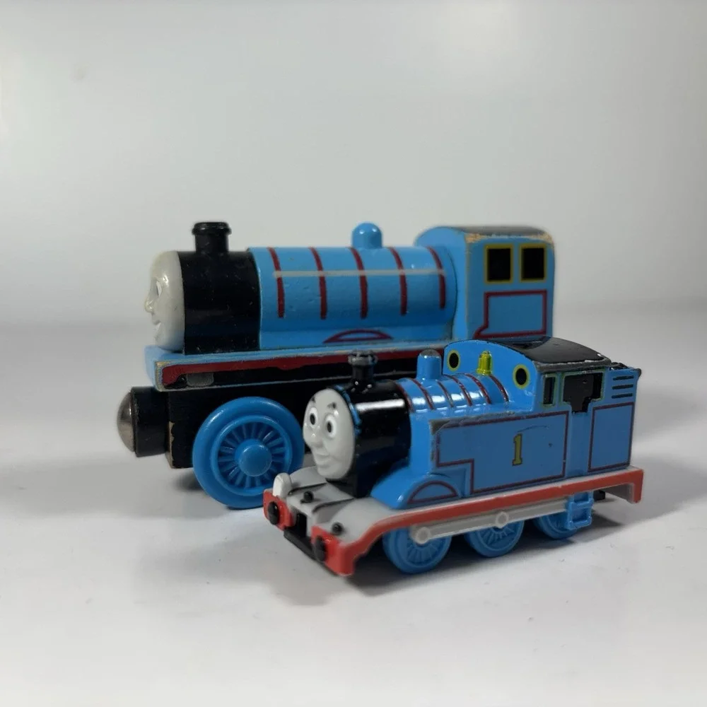 Thomas And Friends Edward wooden Engine #1 Thomas The Tank Engine Die Cast Lot